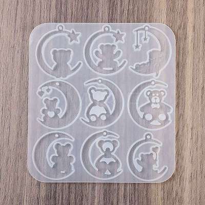 DIY Pendant Molds AJEW-U023-04B-1