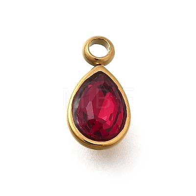 304 Stainless Steel Pendants STAS-Q346-04G-09-1