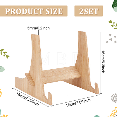 Detachable Bamboo Cookbook Recipe Stands ODIS-FG0001-56-1