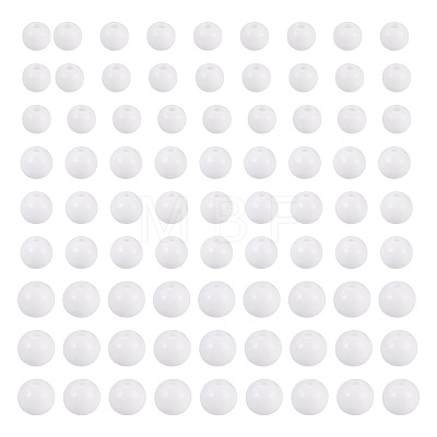 708Pcs 3 Styles Opaque Acrylic Beads MACR-TA0002-81-1