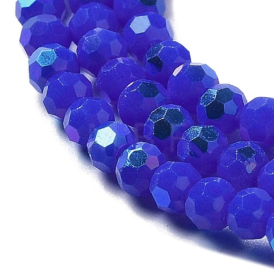 Opaque Glass Beads Strands EGLA-A035-P3mm-L07-1