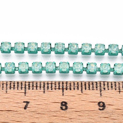 Iron Rhinestone Cup Chains CH-T006-05A-02-1