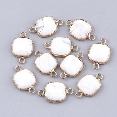 Natural Howlite Links connectors G-S344-69F-1