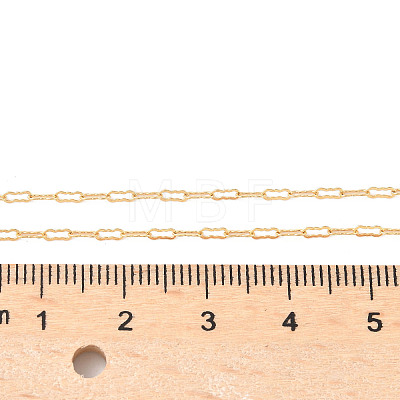 1/20 14K Gold Filled Long Oval Link Chain Necklaces for Women Men NJEW-Z068-05G-1