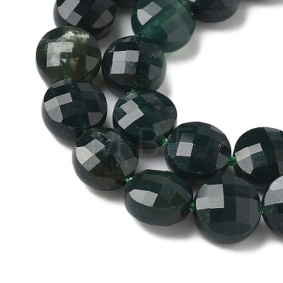 Natural Moss Agate Beads Strands G-C179-A53-03-1