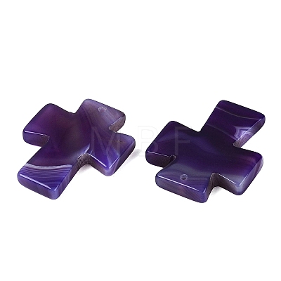 Natural Agate Pendants G-Q606-40-1