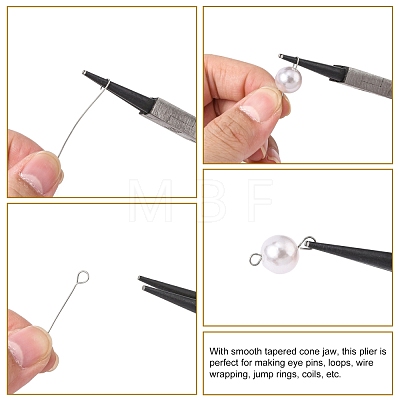 Carbon Steel Jewelry Pliers P018Y-1