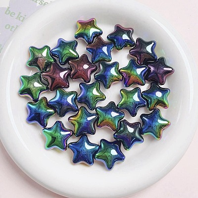 UV Plating Plastic Beads LS-PW-WG17565-08-1