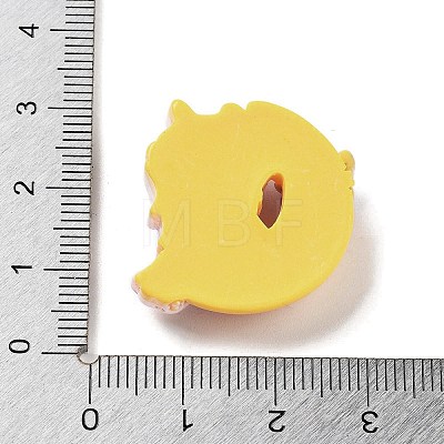 Opaque Resin & Plastic Cabochons RESI-K029-01C-1