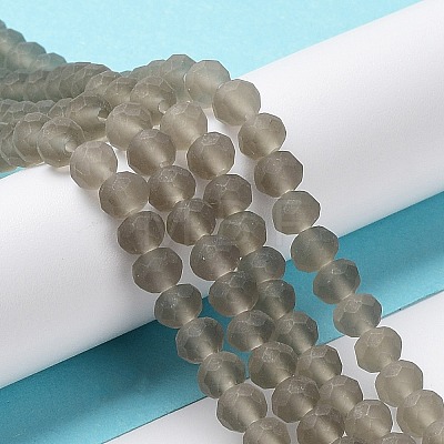 Transparent Glass Beads Strands EGLA-A034-T8mm-MD16-1