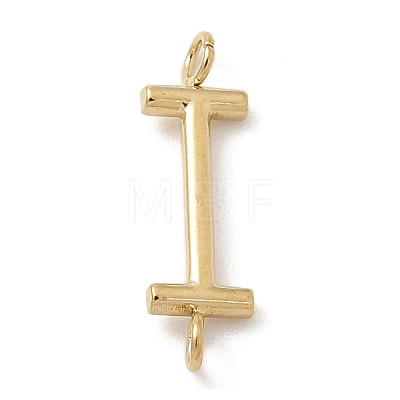 304 Stainless Steel Letter Connector Charms LS-STAS-M108-01G-09-1