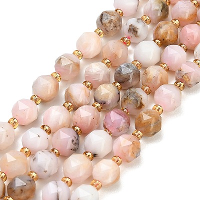 Natural Pink Opal Beads Strands GG-CBA3921-B08-8mm-1