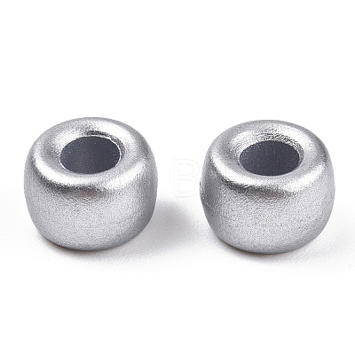 Spray Painted Plastic Beads LS-KY-T025-01-G03-1