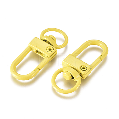 Baking Painted Alloy Swivel Clasps PALLOY-TAC0011-45G-1