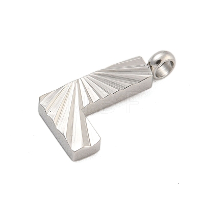 304 Stainless Steel Charms STAS-G345-01P-L-1