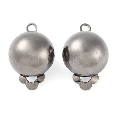 Brass Earring Findings KK-E031-B-1