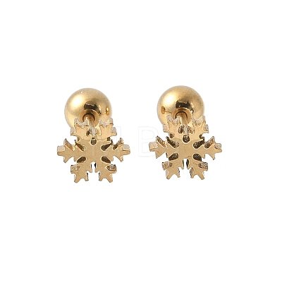 304 Stainless Steel Stud Earrings for Women EJEW-E603-04B-G-1