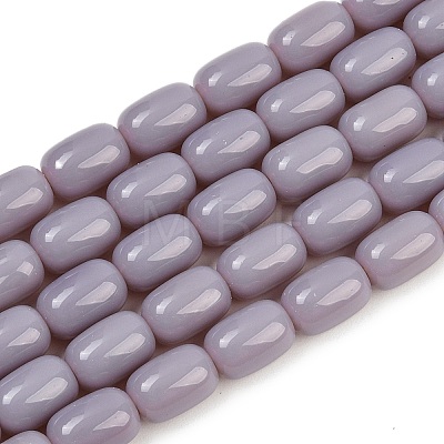 Opaque Glass Beads Strands GLAA-Z015-02C-1