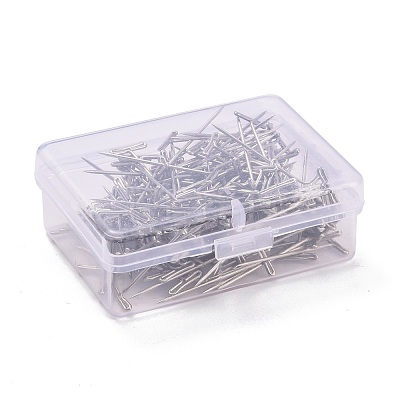 Nickel Plated Steel T Pins for Blocking Knitting FIND-D023-01P-02-1