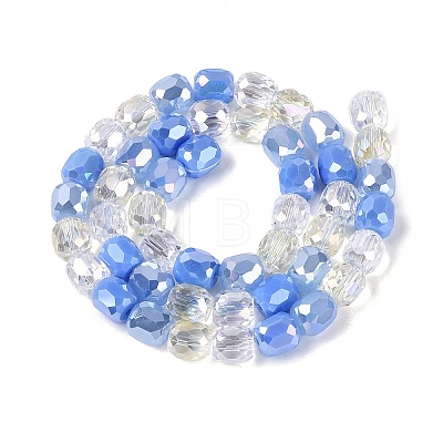 Electroplate Mixed Styles Glass Beads Strands EGLA-N022-13A-A06-1