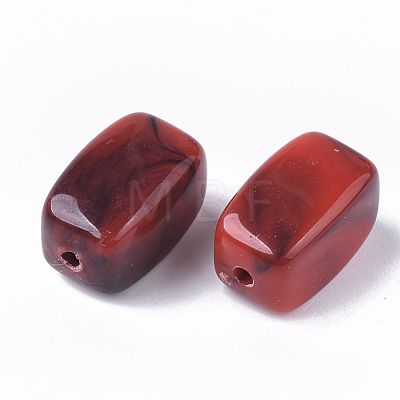 Acrylic Beads OACR-N130-016E-1