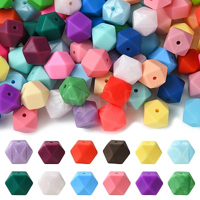 Hexagon Silicone Beads SIL-CJC0005-02-1