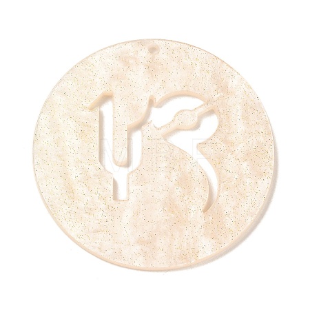 Acrylic Pendants SACR-S680-06F-1