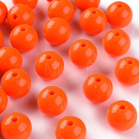 Opaque Acrylic Beads MACR-S370-C16mm-20-1