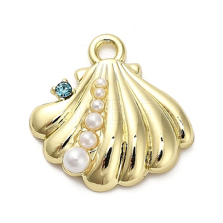 Alloy Rhinestone Pendants LS-FIND-A051-06G-1