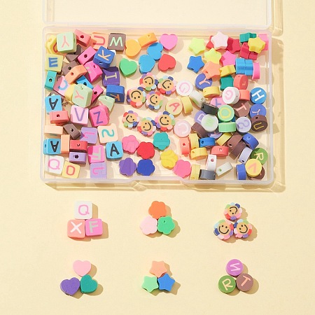 Handmade Polymer Clay Beads CLAY-FS0001-19-1