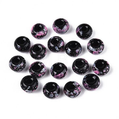 3/0 Baking Paint Glass Beads X1-GLAA-G118-02G-1