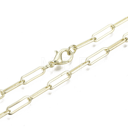 Brass Paperclip Chains MAK-S072-14B-14KC-1