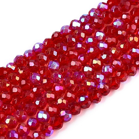 Electroplate Glass Beads Strands EGLA-A044-T2mm-L01-1