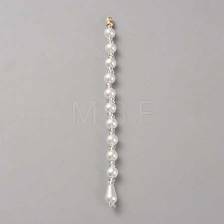 Glass Pearl Beaded Pendant FIND-TAC0016-41B-01-1