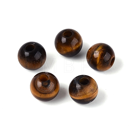 Natural Tiger Eye Beads G-Q602-08B-10-1