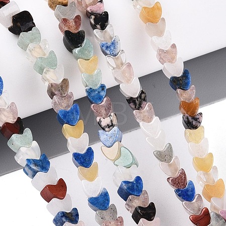 Natural Mixed Gemstone Beads Strands G-T143-32-1