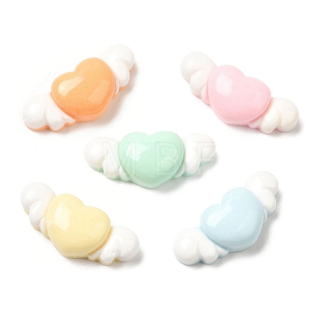 Cartoon Opaque Resin Cabochons RESI-C039-03C-1