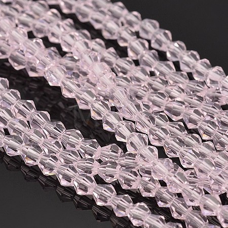 Bicone Glass Beads Strands EGLA-P016-4mm-13-1