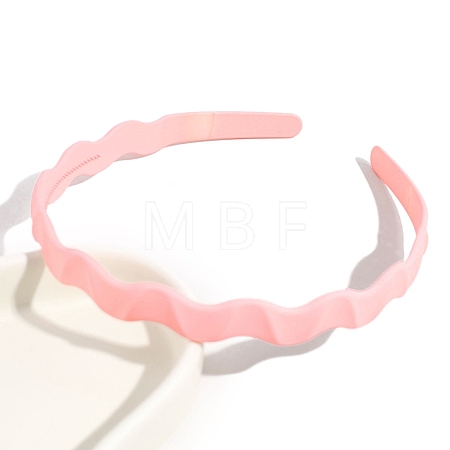 Plastic Wavy Hair Bands for Girls Women PW-WG53FC4-13-1