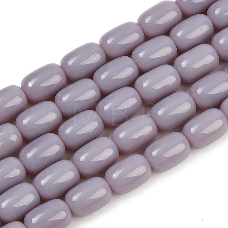 Opaque Glass Beads Strands GLAA-Z015-02C-1