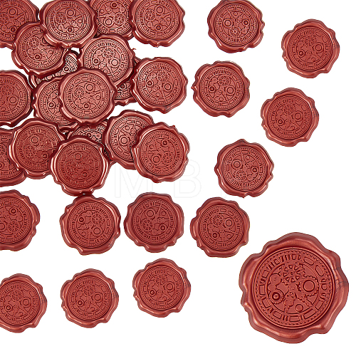 Adhesive Wax Seal Stickers DIY-WH0201-04A-1