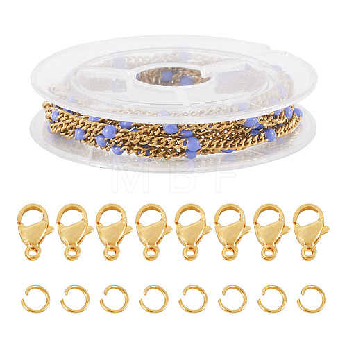  DIY Chain Bracelet Necklace Making Kit DIY-TA0006-23-1