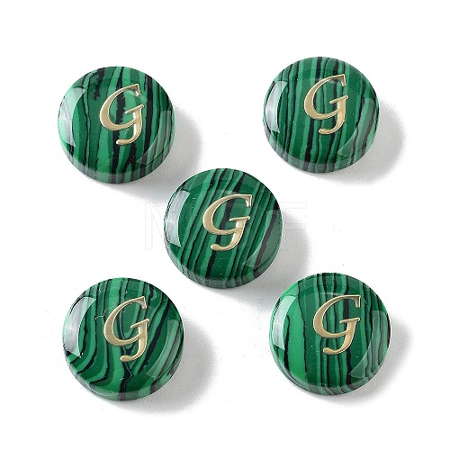 Synthetic Malachite Beads G-A238-01G-1