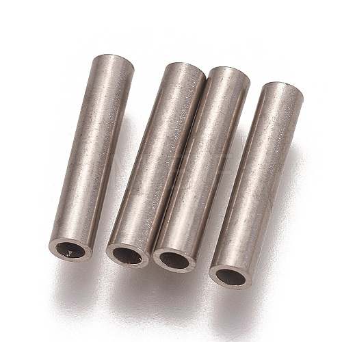 304 Stainless Steel Tube Beads STAS-L216-23F-P-1