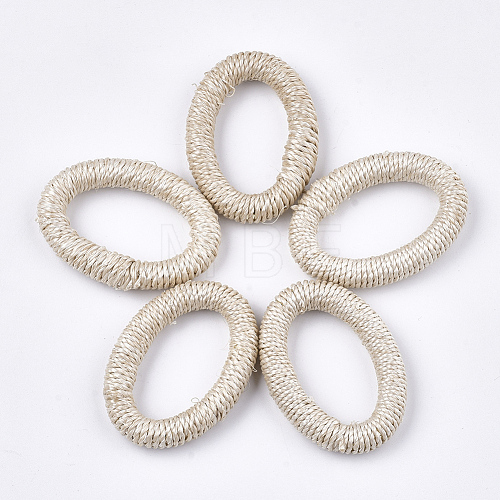 Handmade Woven Linking Rings WOVE-T006-150-1