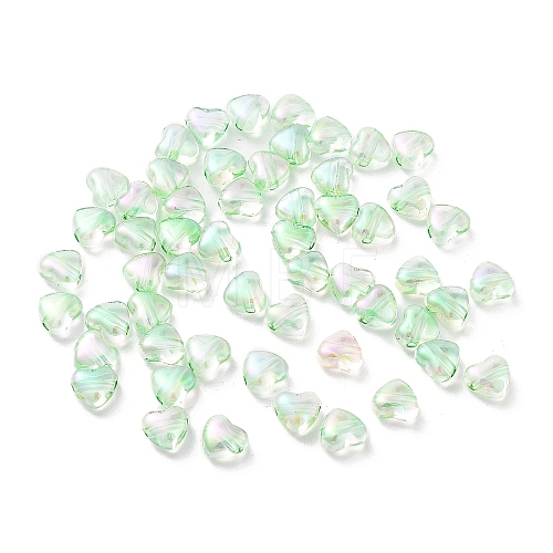 Transparent Acrylic Beads OACR-Q196-08E-1