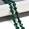 Synthetic Malachite Beads Strands G-I369-A12-01-2