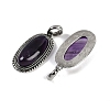 Natural Amethyst Pendants G-I370-07AS-06-2