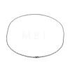 Non-Tarnish 304 Stainless Steel Ball Chain Necklaces for Women NJEW-G135-01E-P-1