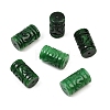 Dyed Natural Myanmar Jade Burmese Jade Carved Beads GG-CBAC08B-01B-1